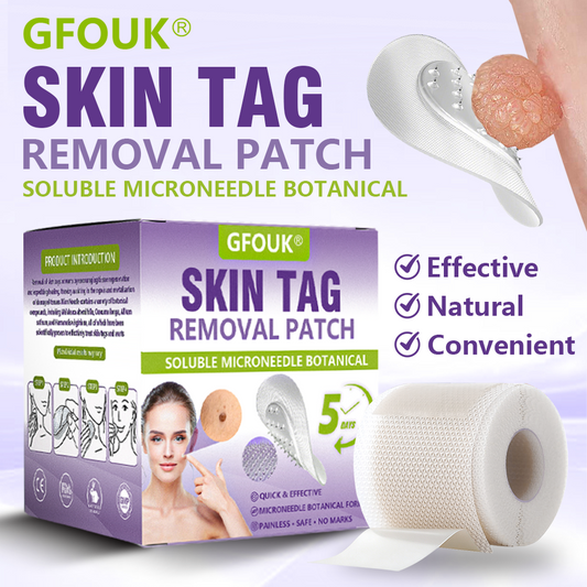 GFOUK® |🇵🇱🧑‍⚕️Rozpuszczalny mikroigłowy botaniczny plaster do usuwania włókniaków i znamion🌴🌴 — Usuwa zmiany w zaledwie 5 dni, bezboleśnie i bez blizn