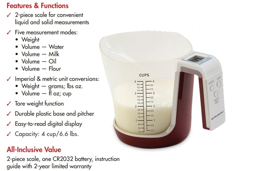Digital Kitchen Measuring Cup Scale