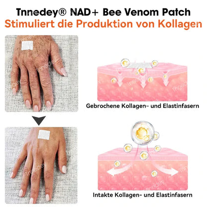 Plaster Tnnedey® z NAD+ i jadem pszczelim – Maksymalne odmłodzenie skóry i zastrzyk energii