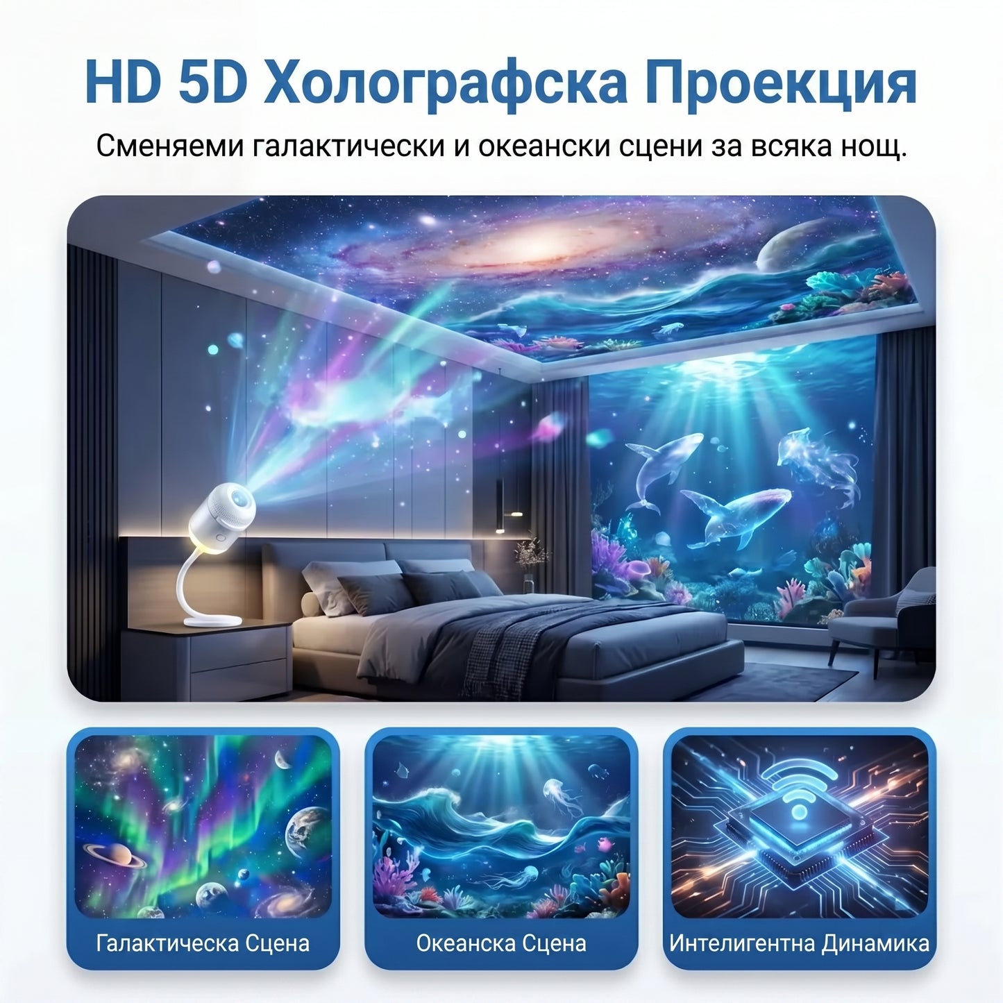 Нощен проектор Comauo®